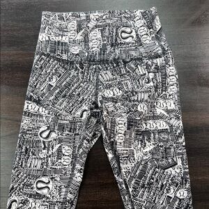 lululemon Monochrome Pattern Leggings